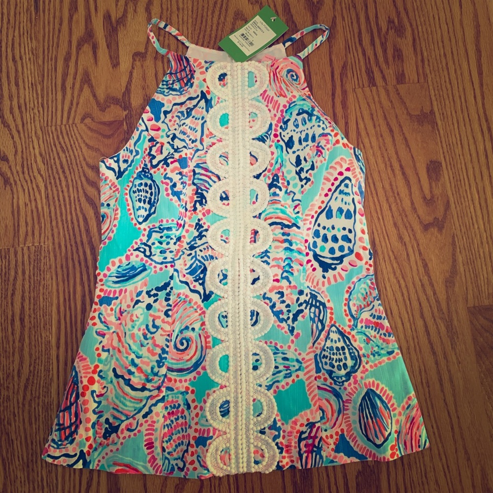Lilly Pulitzer shift halter-NWT